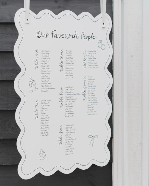 Brie Seating Chart