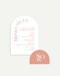 Wedding Bar Menu