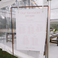 Custom Wedding Seating Chart