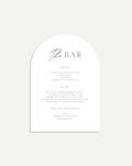 Petra Bar Menu