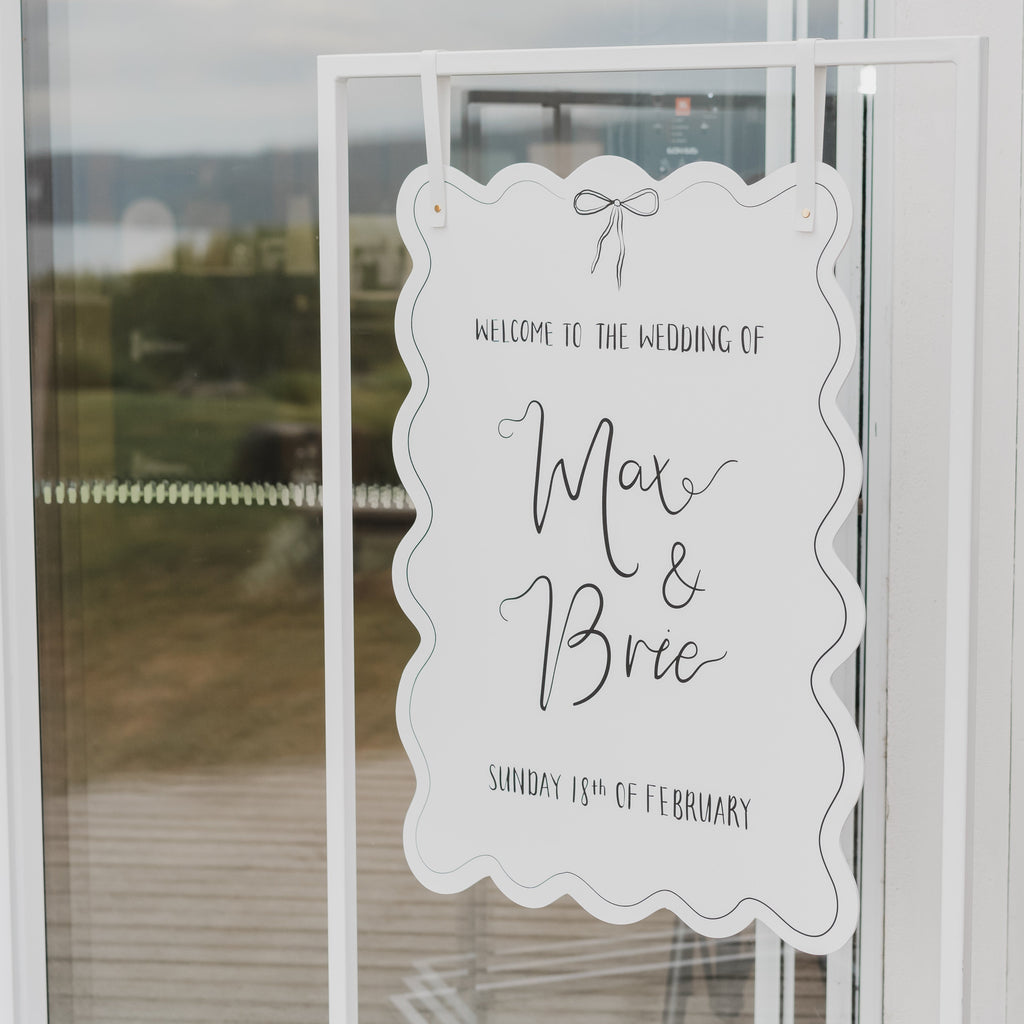 Brie Welcome Sign
